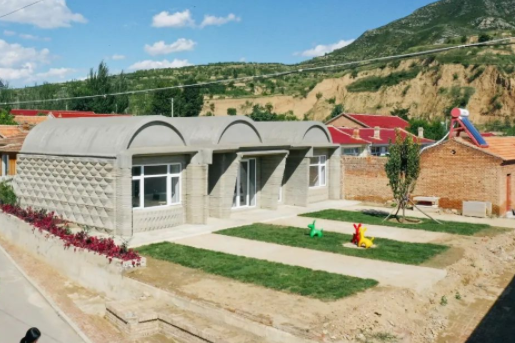 清华教授花20多万为村民3D打印住宅 全国唯一