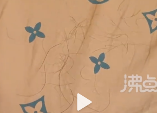 女子曝杨子直播间卖的被子里全是头发  这是被谁睡过的被子吗