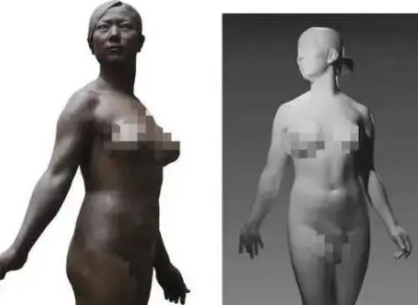 老师被指侵占学生雕塑冒名参展  把此作品作为代表作进行网络宣传
