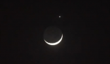 被月亮星星浪漫到了  快来一饱眼福↓
