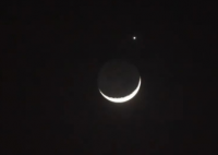 被月亮星星浪漫到了  快来一饱眼福↓