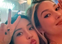 杨颖与谷爱凌同框合照  婀娜多姿的身姿令人叹为观止