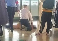 上海虹桥火车站一女子坠楼 目前还在抢救中
