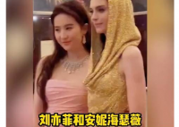 刘亦菲和安妮海瑟薇合影 让人眼前一亮