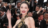 钟楚曦戛纳红毯东方美人 可以说是给中国电影界增光不少