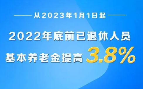 今年退休人员基本养老金上调3.8% 适当倾斜体现重点关怀