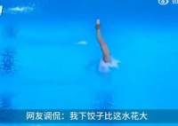 全红婵的水花让物理学不存在了 207C直接拿下满分