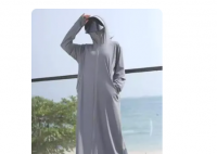全副“捂”装 黑科技防晒靠谱吗? “黑科技”比不过纯棉