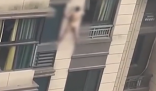 官方回应“男子赤身裸体趴在6楼外” 这起事件涉及到感情问题和心理健康