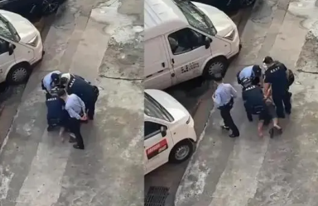 媒体评深圳民警踩踏嫌疑人事件 引发了网友的极大愤慨