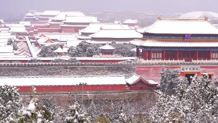 看雪中故宫感觉穿越了 感受那份属于故宫的冬日浪漫吧!