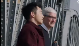 库克现身上海 引发网友的广泛讨论