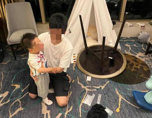喜来登住客称2岁孩子被砸近乎毁容 实在太悲剧了