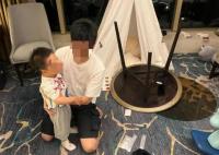 喜来登住客称2岁孩子被砸近乎毁容 实在太悲剧了
